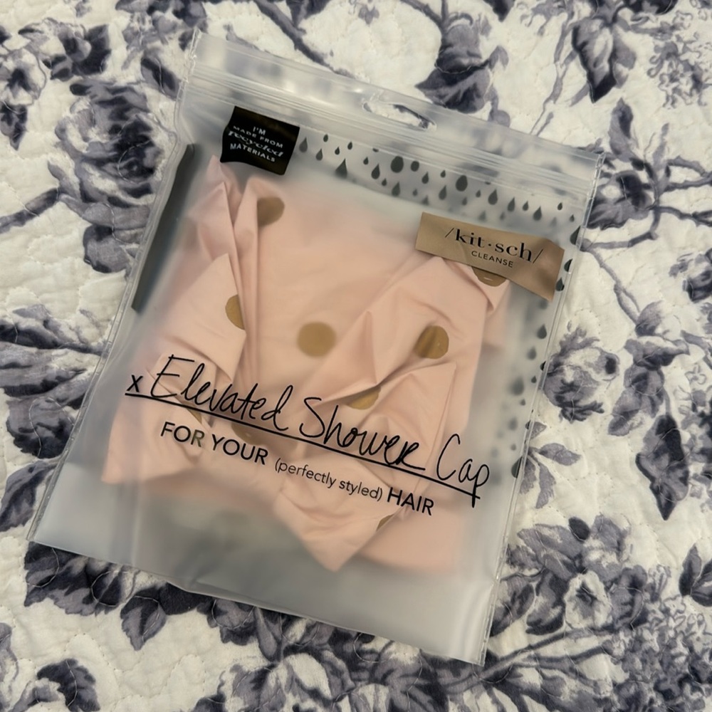 New! Kitsch Elevated Shower Cap